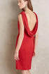 Gazelle Open Back Dress- Red Rooster
